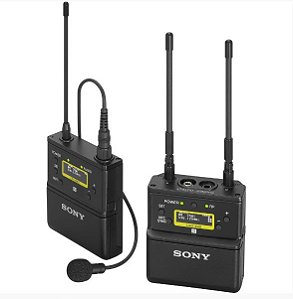 Sony UWP-D21 - Sistema Wireless de Microfone de Lapela com Montagem em Câmera