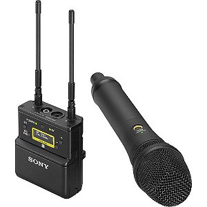 Sony UWP-D22 - Sistema Wireless de Microfone de mão com Montagem em Câmera