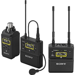 Sony UWP-D26 - Combo Sistema Wireless de Microfone com Montagem em Câmera