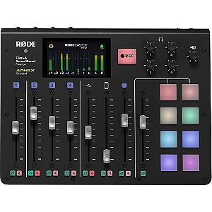 Rodecaster Pro Interface De Áudio Mixer Podcast Profissional