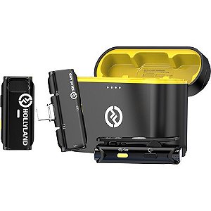 Hollyland Lark C1 - Microfone Sem Fio Para Smartphone Android