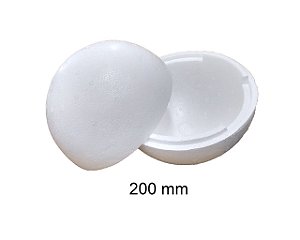 Bola De Isopor 20 Cm (200 mm) Oca Bipartida 1 Un EPS
