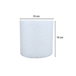 Base Redonda Isopor Bolo Fake 10Cm x 10Cm Para Decoração