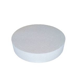 Bolo Falso Isopor EPS 50cm x 10cm Decoração Aniversário