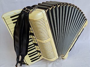 Acordeon 120 Baixos Hohner Tango VM 4ª de voz