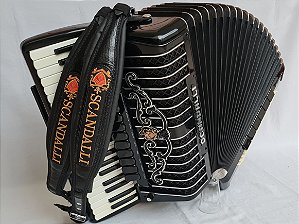 Acordeon 120 Baixos Scandalli Super VI