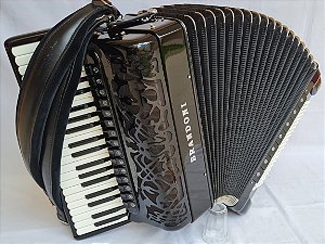 Acordeon 120 Baixos Brandoni Dupla R. Semi nova