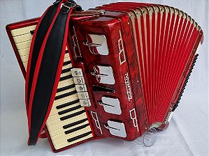 Acordeon 80 Baixos Todeschini Artist 3 impecável