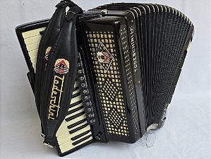 Acordeon 120 Baixos Todeschini Super 8 Já Eletrificada