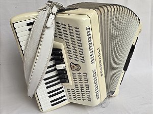 Acordeon 120 Baixos Scandalli Silvana Já Eletrificada "LINDA"