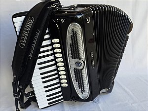 Acordeon 120 Baixos Marca D'oro/Giulietti Já Eletrificada