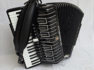 Acordeon 120 Baixos Scandalli XIV Polifônica "LINDA"