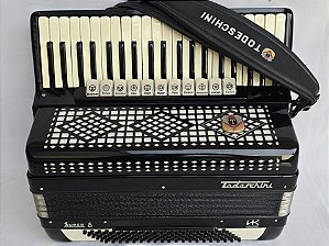 Acordeon 120 Baixos Todeschini Super 8 Linda