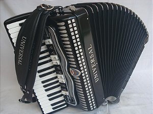 Acordeon 120 baixos universal italiana linda