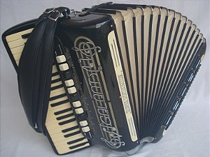 Acordeon 120 baixos galanti super dominator