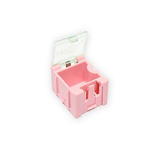 Mini Caixa para Componentes SMD - Rosa