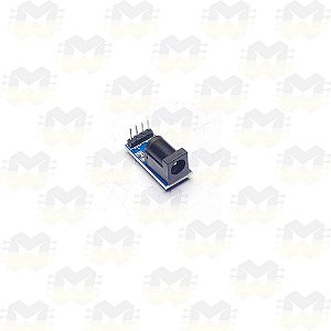 Módulo Conector Jack P4 2.1mm Fêmea