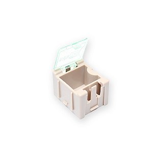 Mini Caixa para Componentes SMD - Cinza