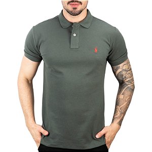 Camisa Polo RL Verde Jaguar