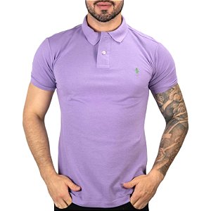 Camisa Polo RL Roxa