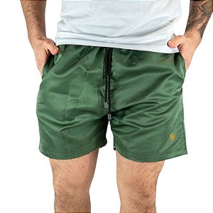 Shorts Beach Disky Verde Militar