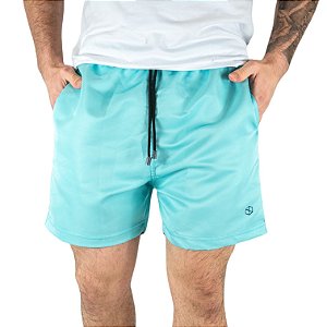 Shorts Beach Disky Azul Piscina