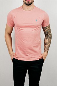 Camiseta Básica RL Rosa Nude - SALE