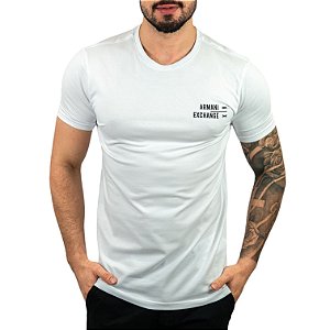 Camiseta AX Title Branca