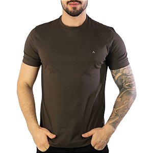 Camiseta Aramis Básica Marrom