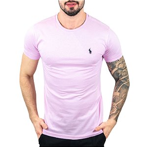 Camiseta Básica RL Rosa