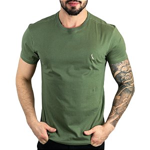 Camiseta Reserva Básica Verde Militar
