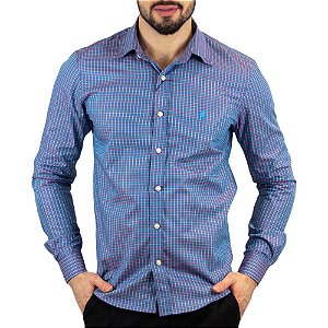 Camisa RL Custom Fit Xadrez Furta Cor