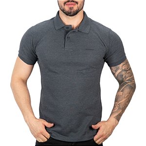 Camisa Polo VersatiOld Cinza Chumbo