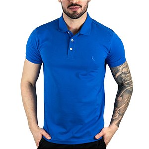 Camisa Polo Reserva Azul Royal