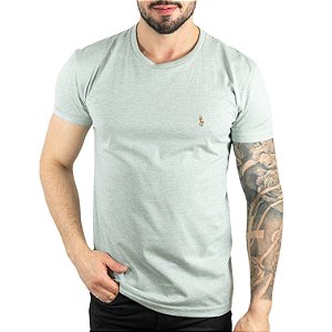 Camiseta Básica RL Verde Mescla