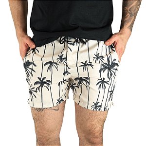 Shorts Red Feather Desert Coconut Areia