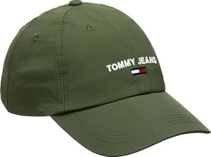 Boné Tommy Jeans Verde Militar