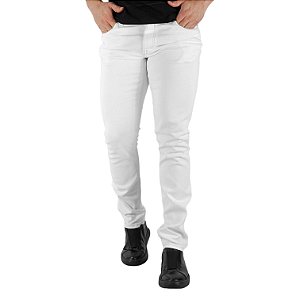 Calça Tommy Jeans Scanton Branca - SALE