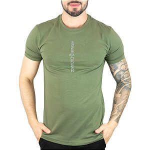Camiseta AX Verde Vertical