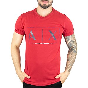 Camiseta AX Form Vermelha