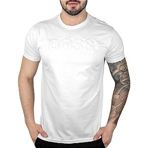 Camiseta Boss Branca High Relief - SALE