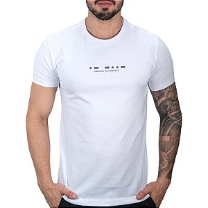 Camiseta AX Morse Branca