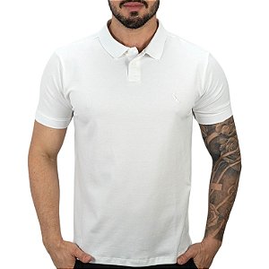 Camisa Polo Pima Reserva Branca