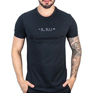 Camiseta AX Morse Preta