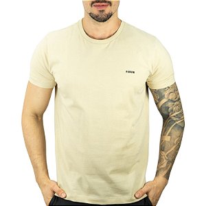 Camiseta Forum Básica Bege