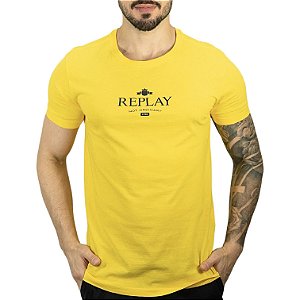 Camiseta Replay 1981 Amarela