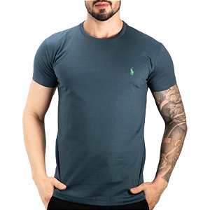 Camiseta Básica RL Verde Petróleo