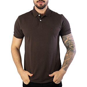 Camisa Polo Aramis Marrom