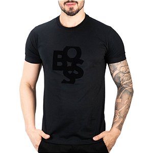 Camiseta Boss Camurça Preto