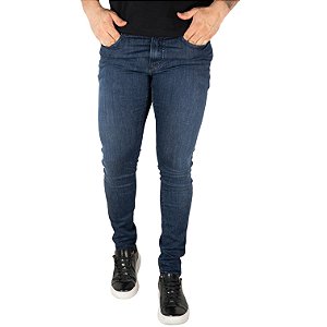 Calça Jeans Super Skinny Replay Jondrill Azul Escura